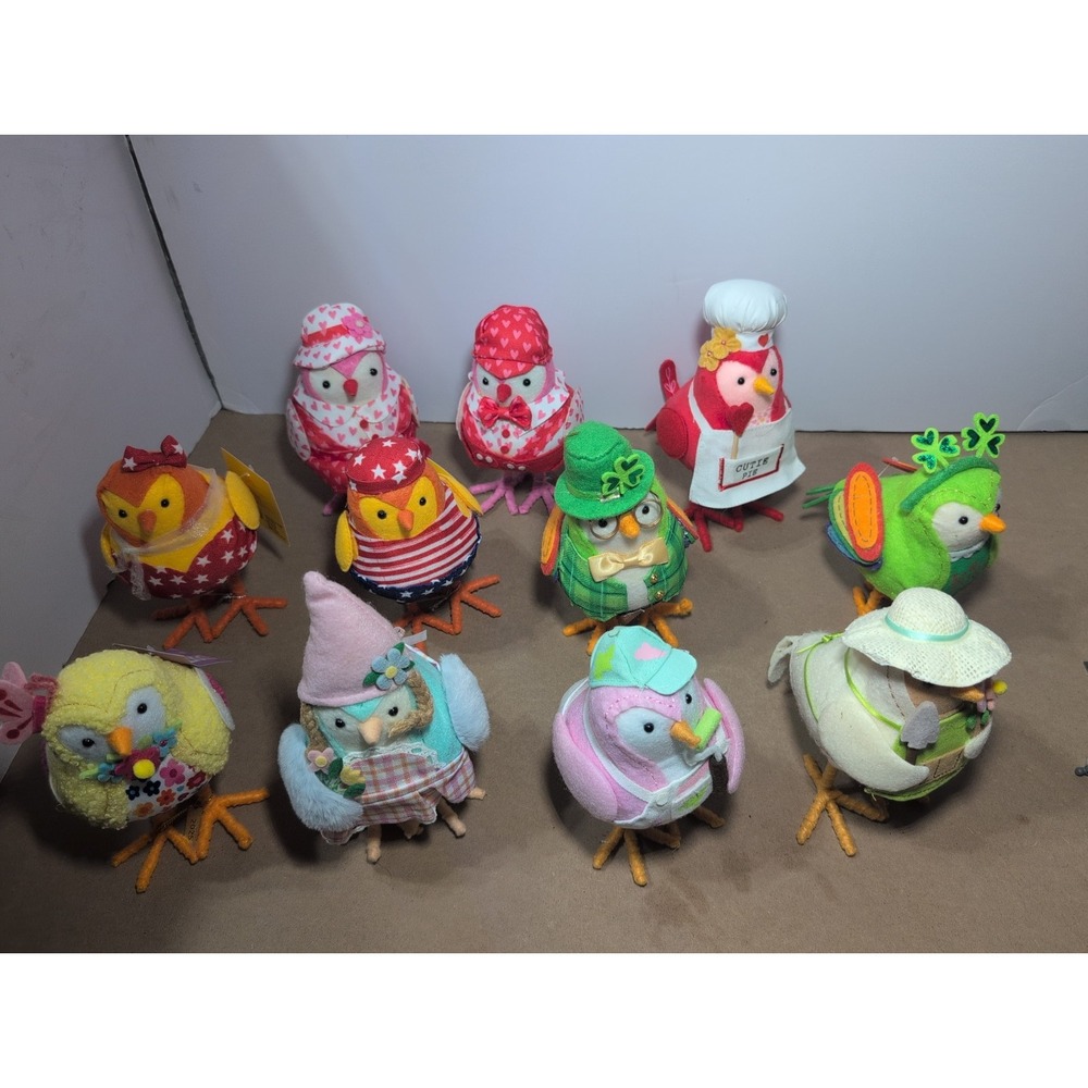 Target Spritz Bird Lot Of 11 Valentine Spring St Patrick